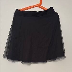 Elegant Black Girls’ Skirt